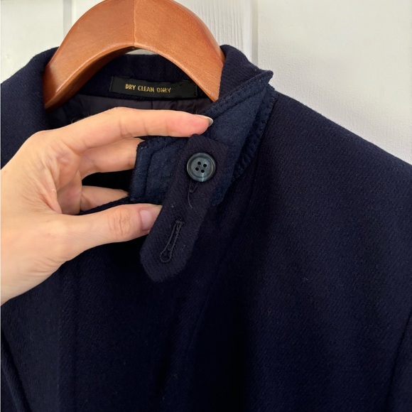 Vintage Sailor Jacket Navy Gold Women Small Medium Nautical Preppy Academia - Picture 11 of 12